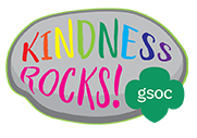 Girl Scout Community Service Rock Garden