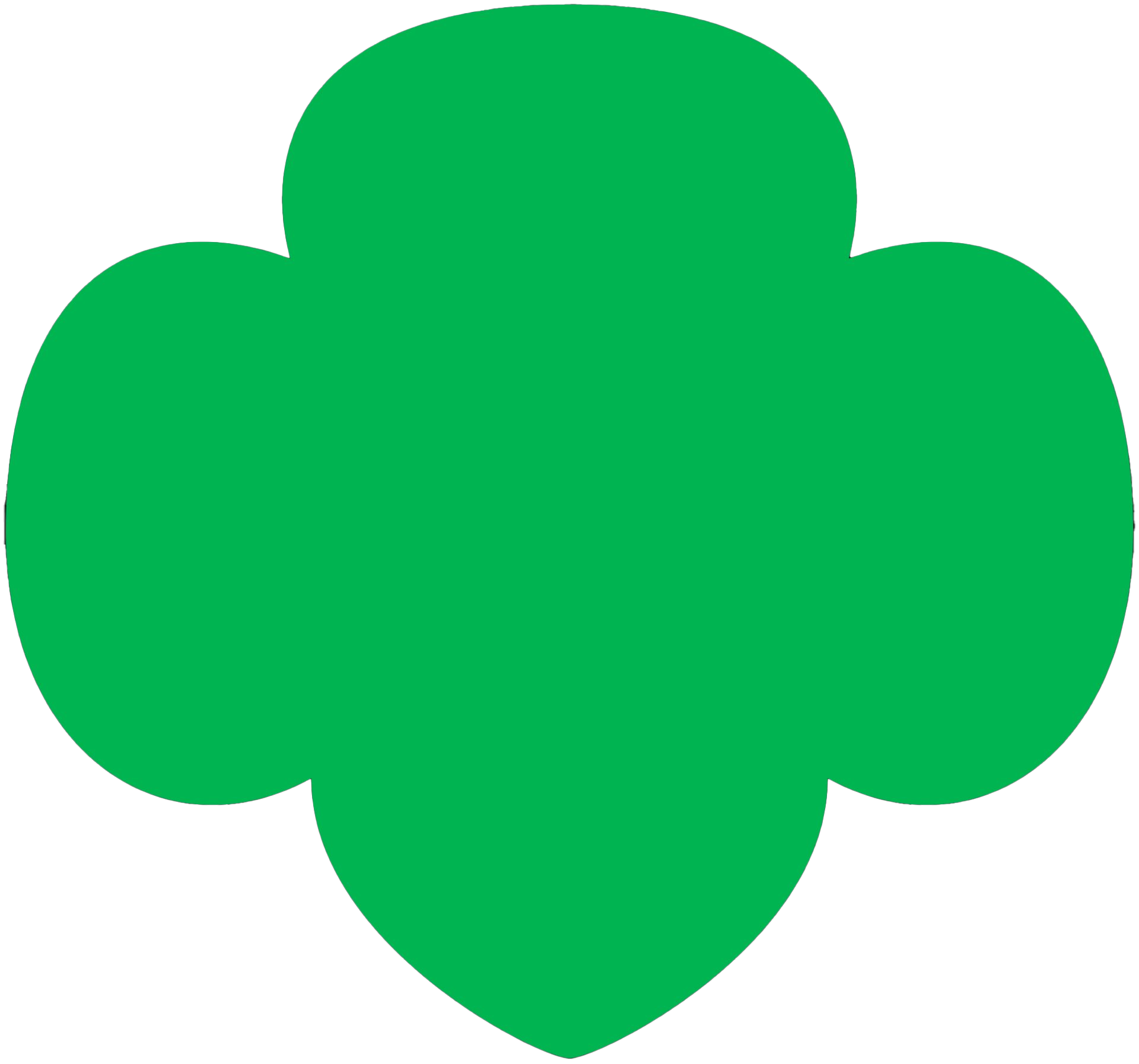 Download the Girl Scout Trefoil 