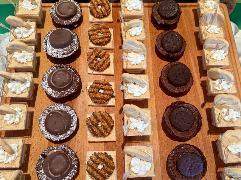 New Desserts with Girl Scout Cookies