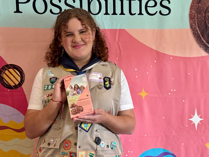 Girl Scout with Exploremores