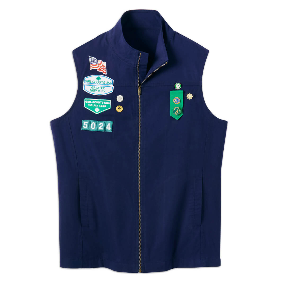 Adult Navy Vest