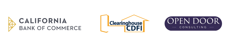 Cadette Sponsors: California Bank of Commerce, Clearinghouse CDFI, Open Door Consulting