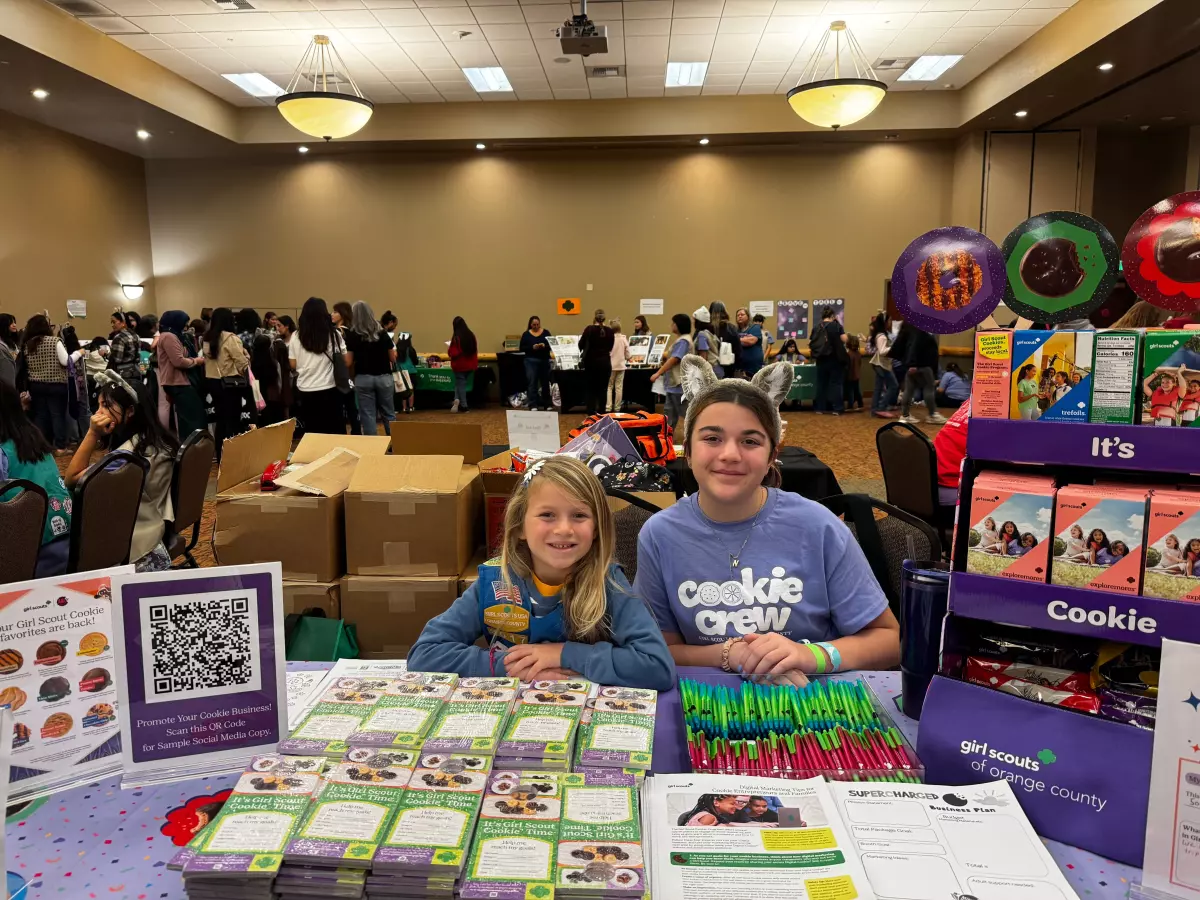 The Girl Scouts of Orange County will begin selling cookies, including the new “Exploremores” cookie, on Jan. 25. (Courtesy of Girl Scouts of Orange County)